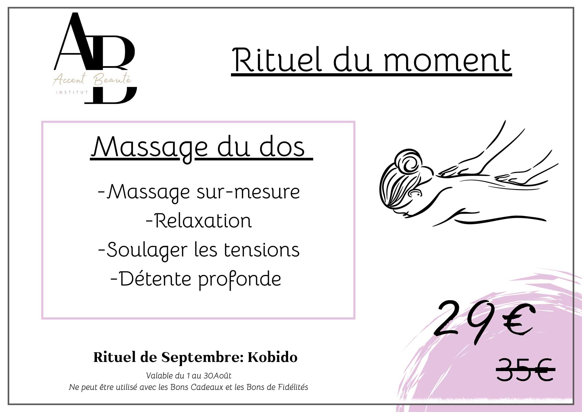 Promo Accent beauté Août 2025